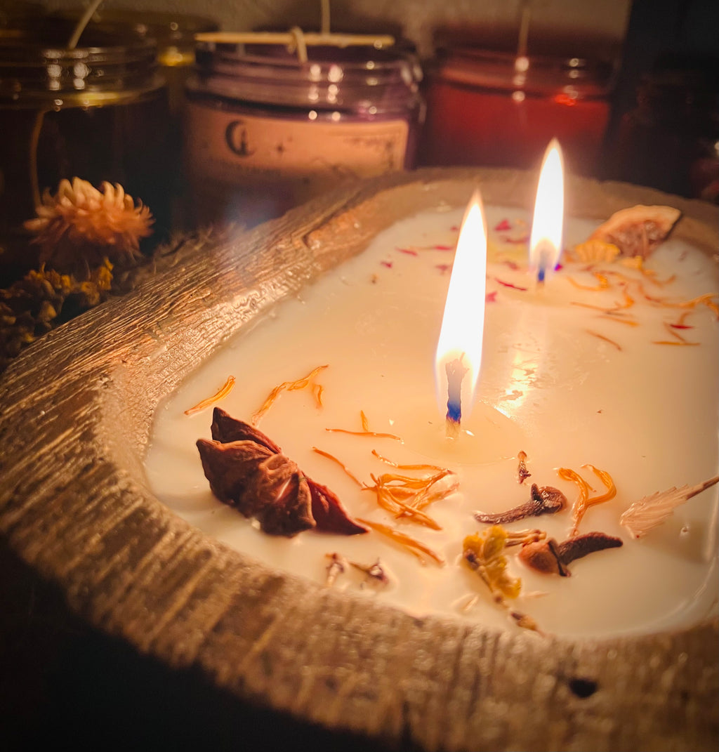 •Pre-orders for Delivery by Xmas• Custom Dough Bowl Candles