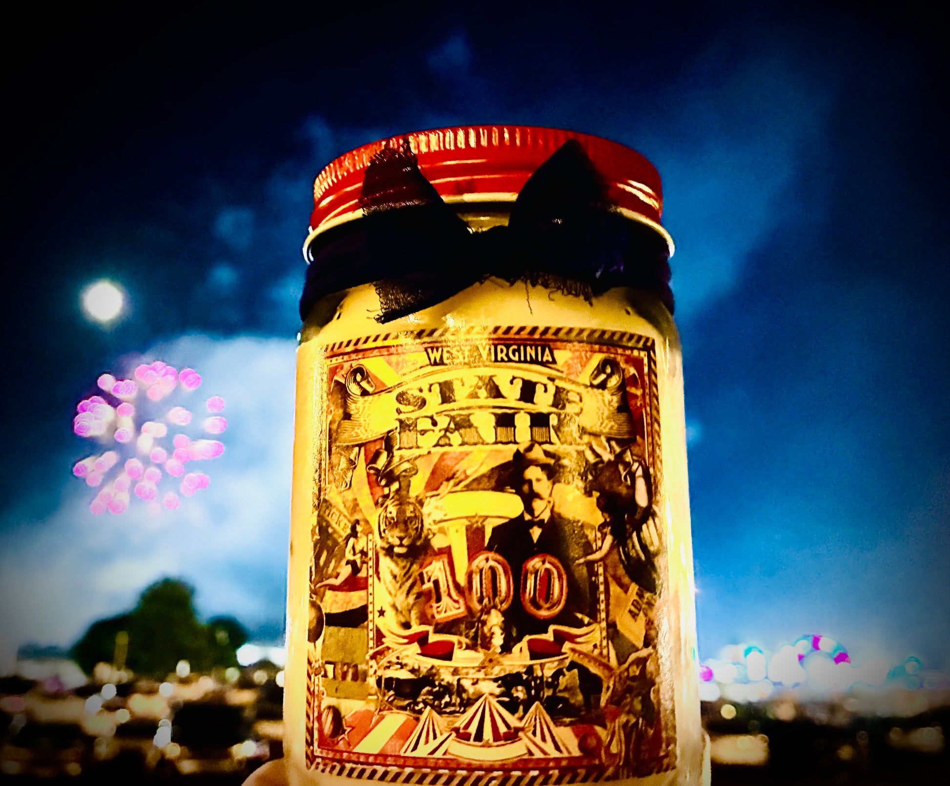 100th Anniversary State Fair of WV Novelty Candle