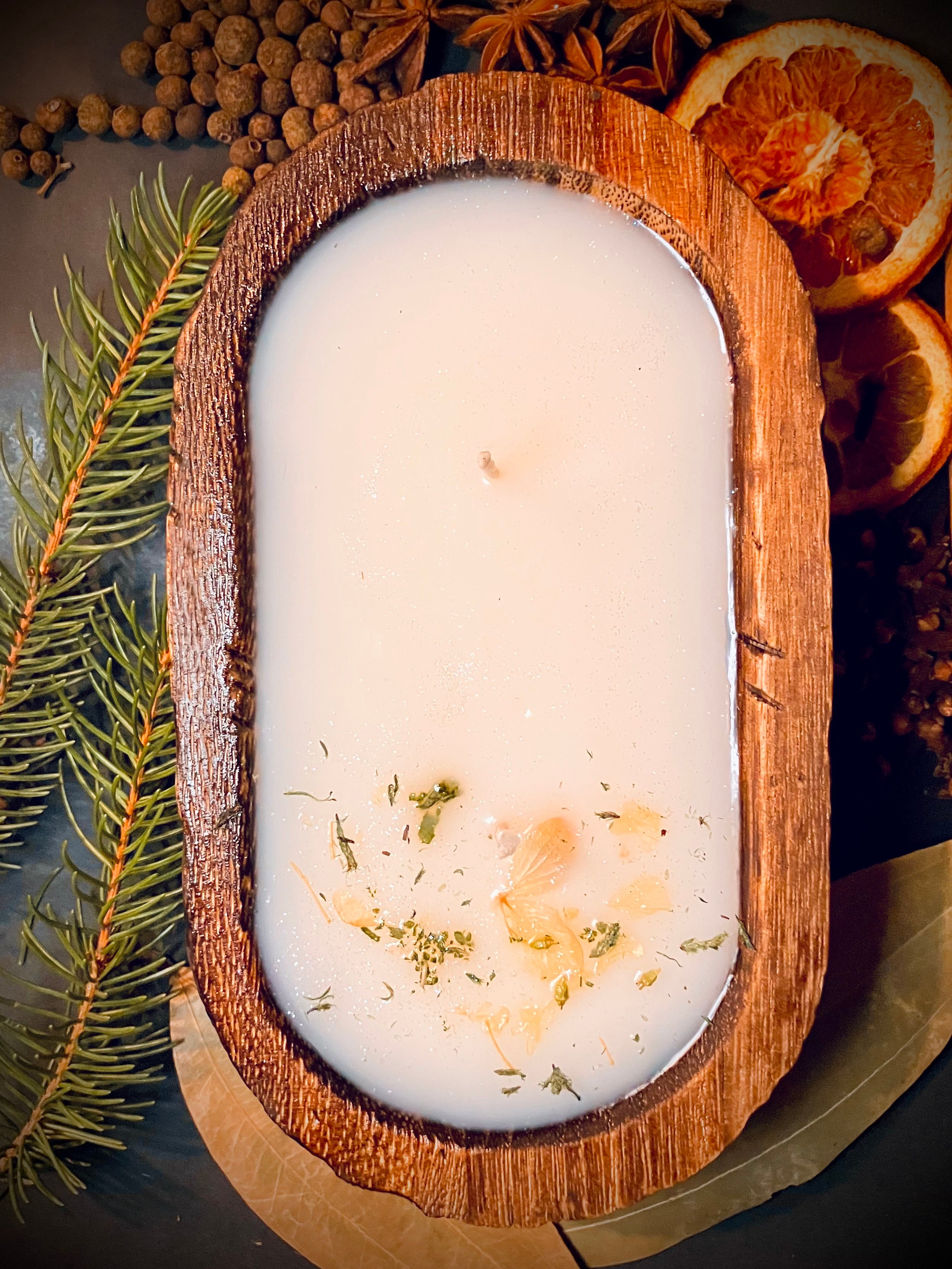 •Pre-orders for Delivery by Xmas• Custom Dough Bowl Candles